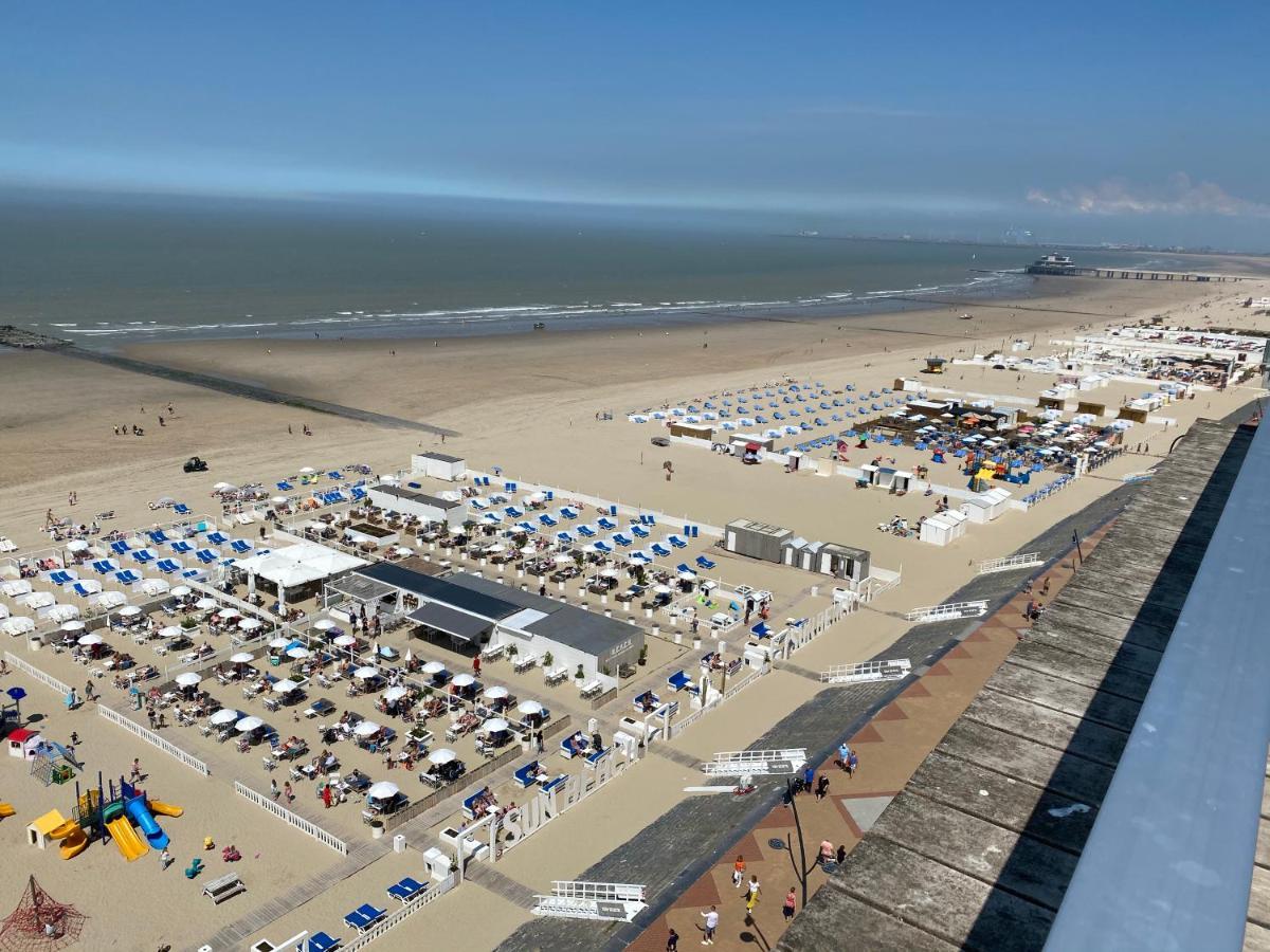 Penthouse Sea-Loft Blankenberge, Uniek Zeezicht, Luxeloft Met 40M2 Terras! Exterior foto